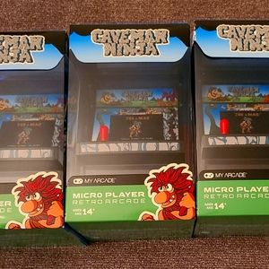 Cave man ninja micro arcade player